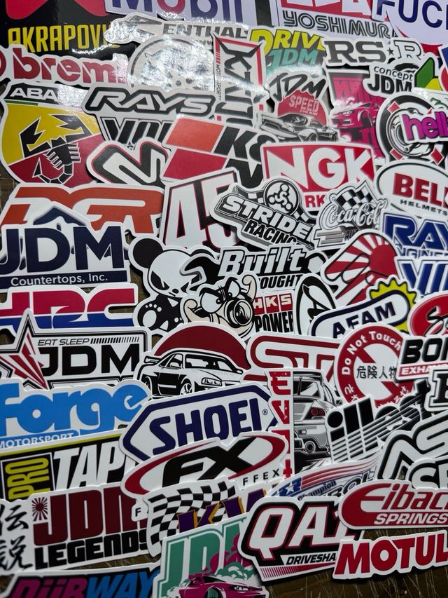 119 Pegatinas Racing Motos Coches Cascos