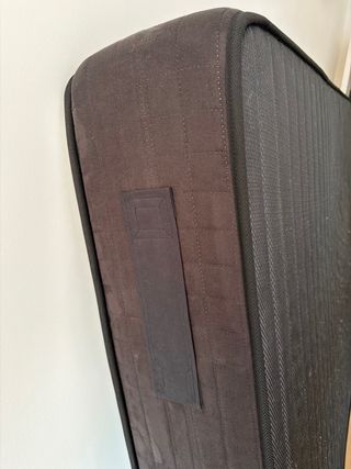 Colchón Viscoelástico Etna 150x200 Negro/Blanco.