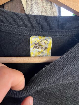Camiseta Reef Negra Talla M