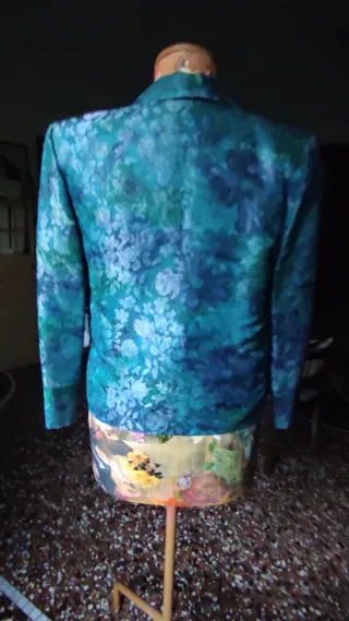 Giacchino fantasia floreale