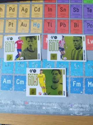 Cromos Extra Gold Liga Este 25-26