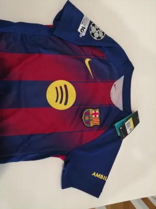 Camiseta FC Barcelona Nike Talla 22 niño