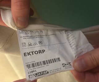 Sofá Ikea Ektorp 3 plazas beige