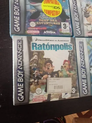4 Juegos Game Boy Advance Precintados Nuevos