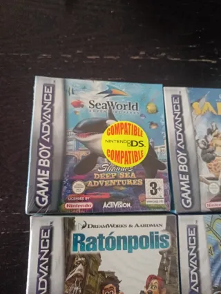 4 Juegos Game Boy Advance Precintados Nuevos