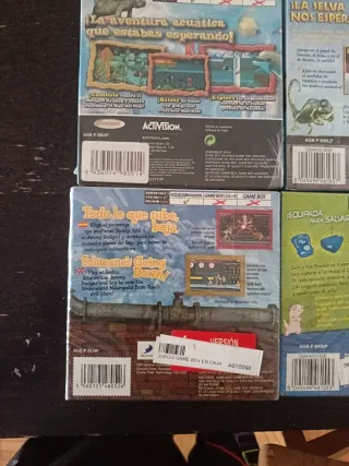 4 Juegos Game Boy Advance Precintados Nuevos