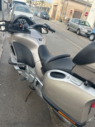 BMW K1200LT Moto Touring Gris Plata