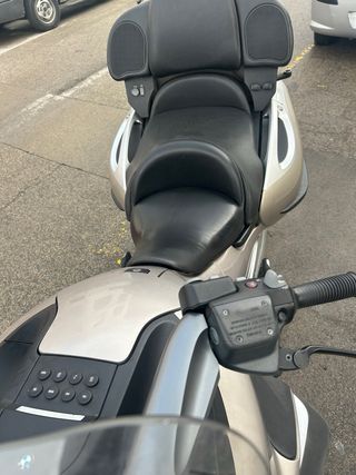 BMW K1200LT Moto Touring Gris Plata