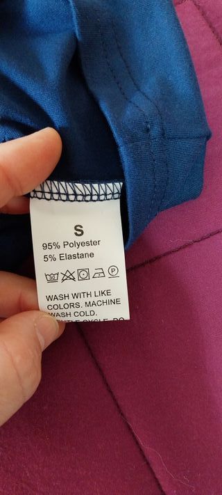 Blusa con volantes talla S