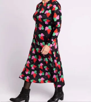 Vestido calaveras Aire retro