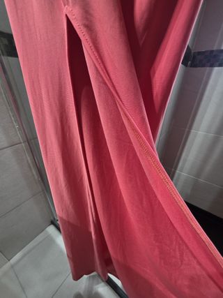 NUEVO. Vestido rojo largo