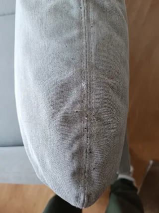 Sofá 3 plazas Angersby Ikea gris claro