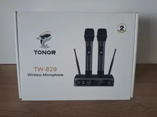 TONOR TW-820 Micrófonos Inalámbricos Duales
