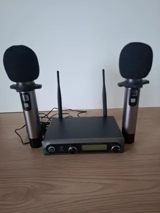 TONOR TW-820 Micrófonos Inalámbricos Duales