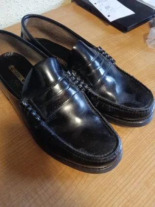 Zapatos mocasines negros