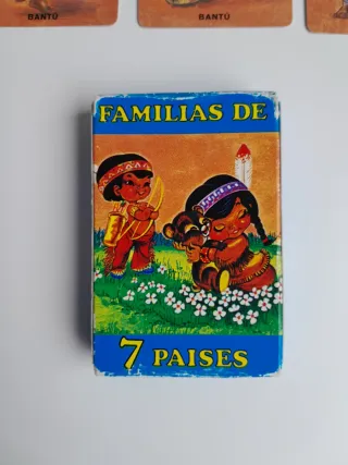 Juego de cartas 7 Familias