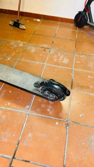 Patinete Eléctrico Denver Negro/Gris