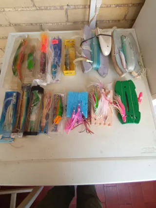 Lotes de señuelos de pesca variados