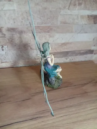 Figura Hada Decorativa Resina