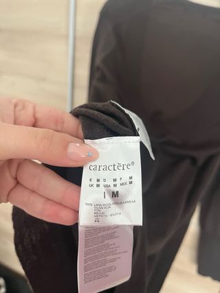 Maglione Eclair Scollo Ampio M 100% Lana