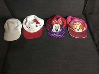 Lote 4 Gorras Infantiles