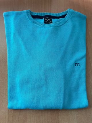 Jersey Milano Azul Turquesa