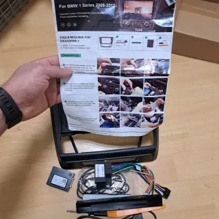 Marco y Cables Pantalla BMW Serie 1 (08-13)