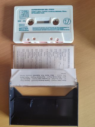 Lote 4 Cintas Cassette Infantiles TV Años 70-80