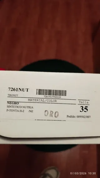 Zapatos Torrenti Negros con Hebilla dorada