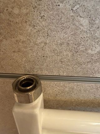 Radiador toallero agua blanco