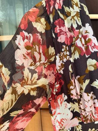 Vestido floral Massimo Dutti