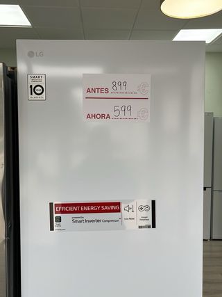 FRIGORÍFICO COMBI LG GBV21L0ESW – 350 L – SMART IN