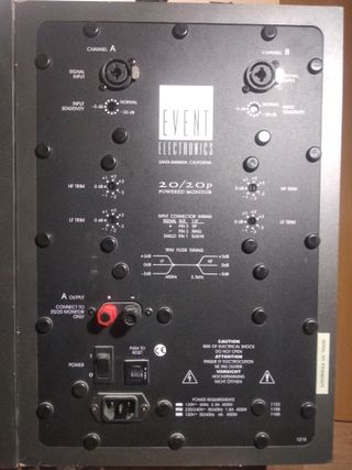 Pareja Altavoces Estudio Negros