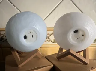 Lamparitas decorativas en forma de luna