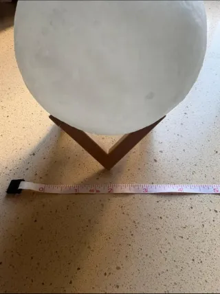 Lamparitas decorativas en forma de luna