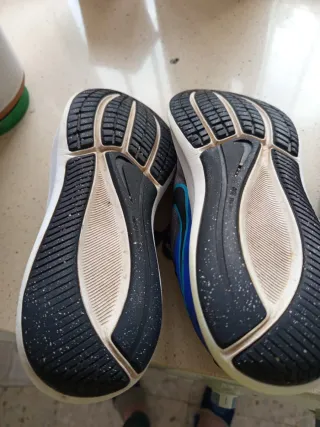 Zapatillas Nike Talla 38 Azul/Gris