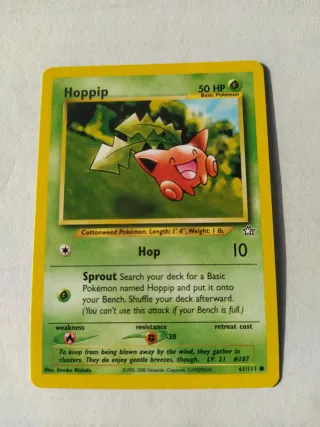 Carte Pokémon set Neo Genesis/Aquapolis
