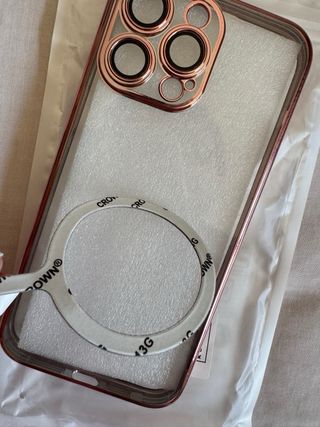 Custodia iPhone 14 Pro Max Rosa Glitter