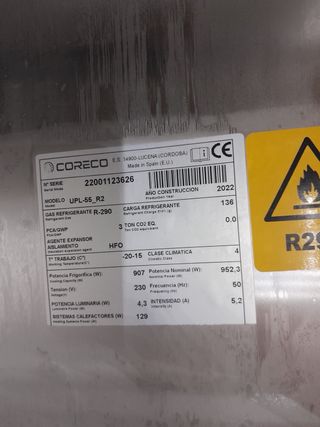 Congelador industrial hosteleria acero inoxidable