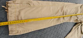 Pantaloni uomo cargo beige