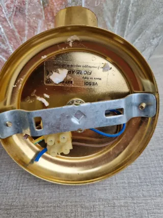 Lampada applique Murano Graniglia Lampara