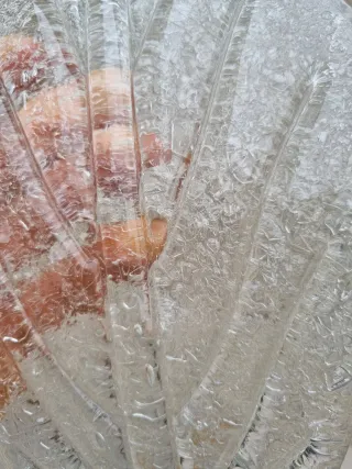 Lampada applique Murano Graniglia Lampara