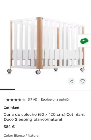 Cuna Cotinfant 120x60