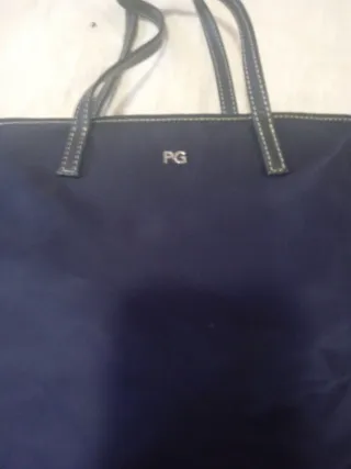 Bolso Purificación García Azul Marino