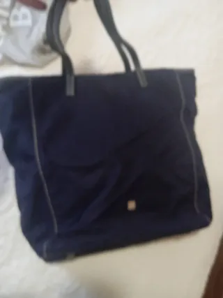 Bolso Purificación García Azul Marino