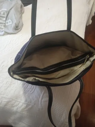 Bolso Purificación García Azul Marino