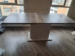 Mesa comedor extensible madera