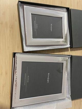 Marcos de fotos El Corte Inglés plateados