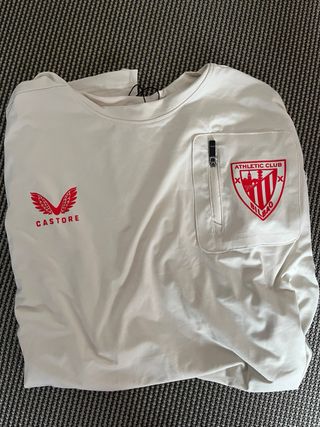 Camiseta Athletic Club Castore Beige
