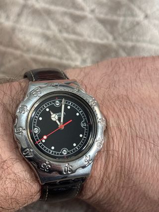 Swatch Irony Scuba Lava Rock YDS401 1994